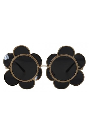 Dolce & Gabbana Black Gold Special Edition Flower Form DG2201 Sunglasses