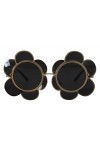 Dolce & Gabbana Black Gold Special Edition Flower Form DG2201 Sunglasses
