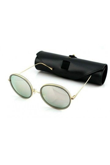 Dita - Lunettes de soleil Freebird gris ovales pour femme – 54 mm