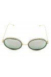 Dita - Lunettes de soleil Freebird gris ovales pour femme – 54 mm