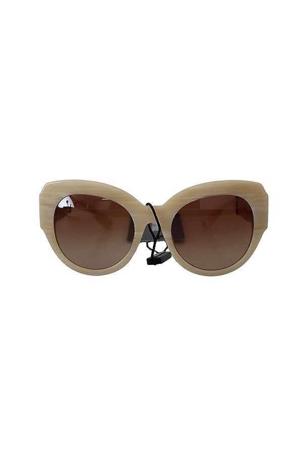 Dolce & Gabbana Beige Acetate Full Rim Brown Lense DG4294 Sunglasses