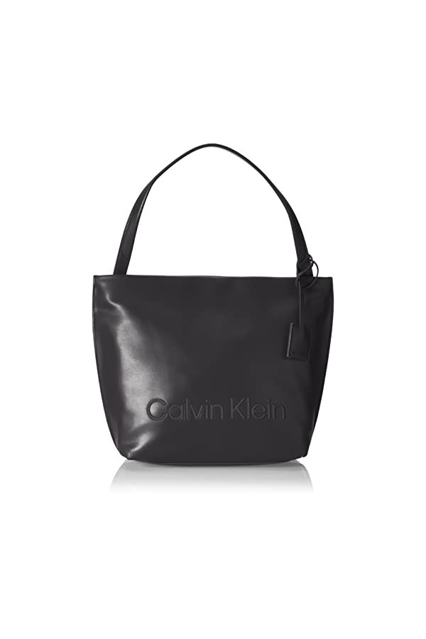 Calvin Klein CK Set NS Shopper, Fourre-Tout Femme, Monarch Gold, Taille Unique