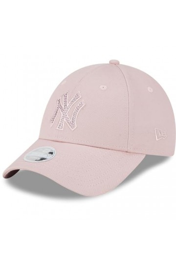 New Era 9Forty Femme Cap - Diamante New York Yankees Rose