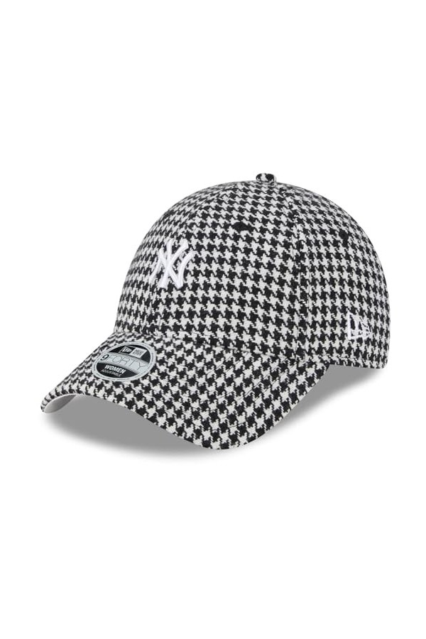 New Era 9Forty Femme Cap - Houndstooth New York Yankees