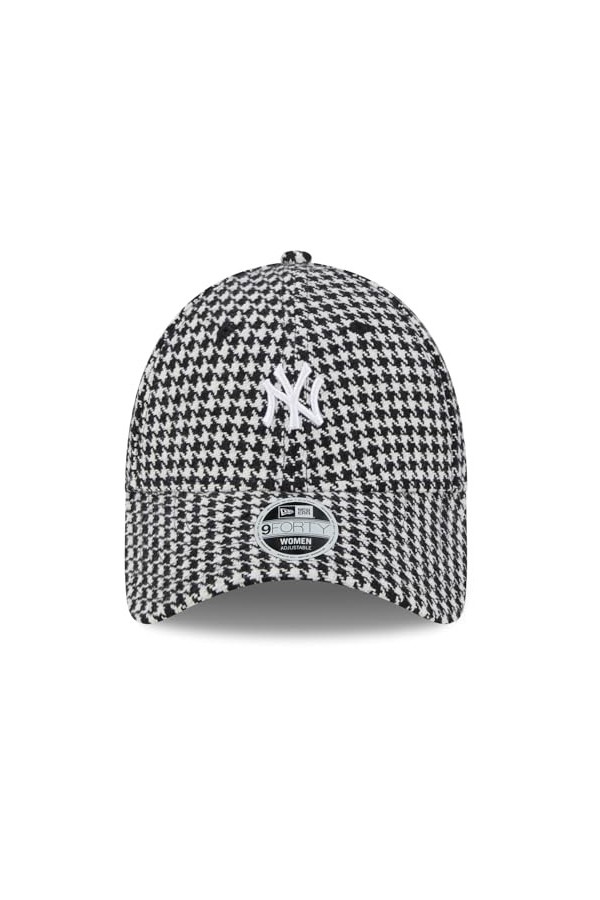 New Era 9Forty Femme Cap - Houndstooth New York Yankees