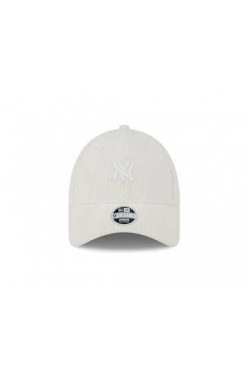 New Era New York Yankees MLB Cord Off-White 9Forty Adjustable Women Cap - One-Size