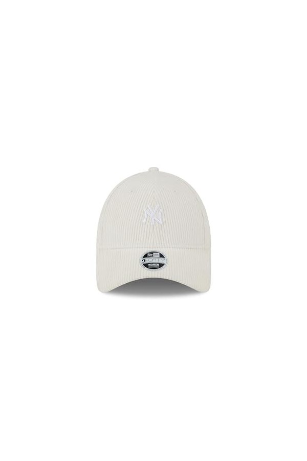 New Era New York Yankees MLB Cord Off-White 9Forty Adjustable Women Cap - One-Size