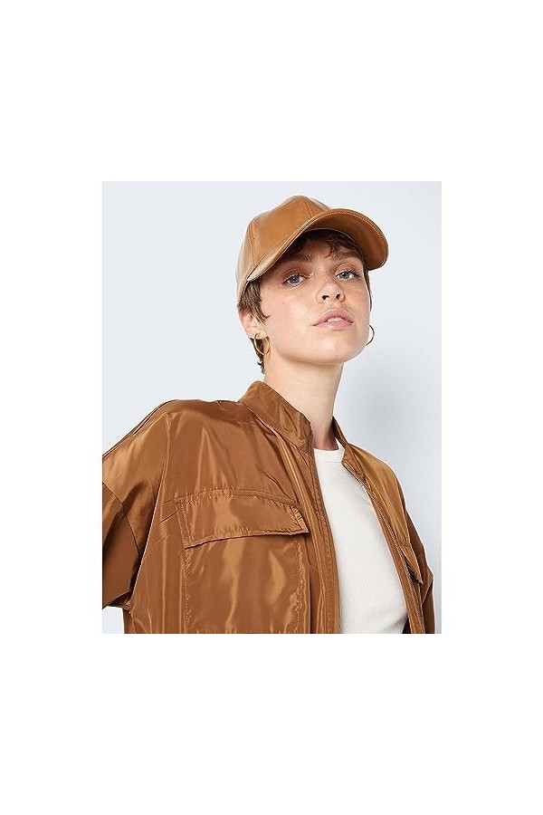 Noisy may Nmsky Casquette Vinyle Noos Baseball, Rubber, Taille Unique Femme