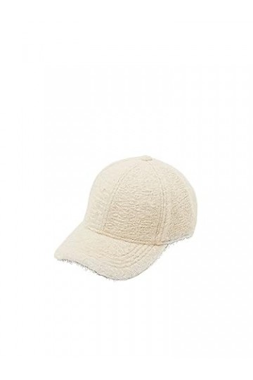 ESPRIT 093ea1p301 Casquette de Baseball, Beige, Taille M Femme