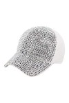 Naimo Casquette de Baseball pour Femmes avec Strass Casquette de Baseball Réglable Chapeaux de Baseball avec Diamants en plei