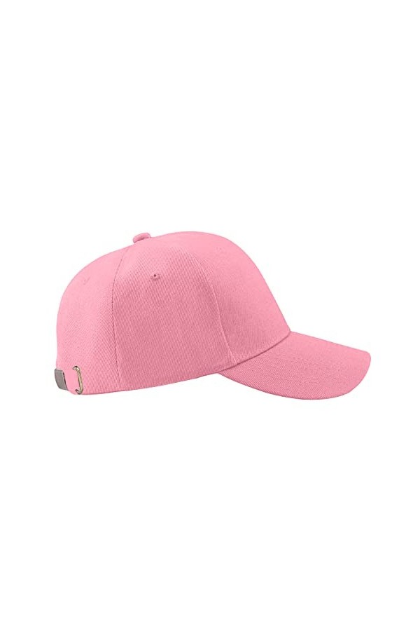 Casquette de baseball rose pour femme, chapeau de soleil pour homme, casquette de baseball personnalisable, casquette de cami