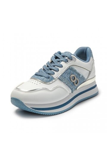 JOMIX Baskets Mode Femmes Chaussures Sport Course élégantes Confortable Respirant Marche Chaussures Sneakers Fitness Gymnase 