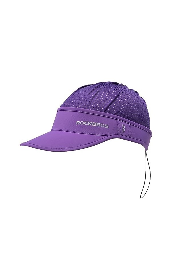 RockBros Casquette Baseball Été Femme Homme Casquette Visière 95% Protection UV Chapeau Pare-Soleil UPF50+ Respirant Compatib