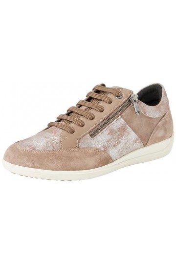 Geox Femme D Myria C Basket, Noir, 37 EU