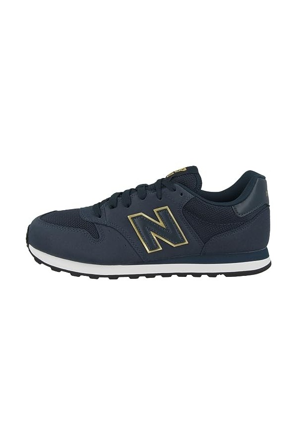 New Balance Femme 500v1 Sneaker, Br Noir, 38 EU