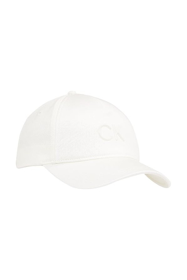 Calvin Klein Relock Inlay CK BB Cap Capuchon, Marshmallow, OS Femme