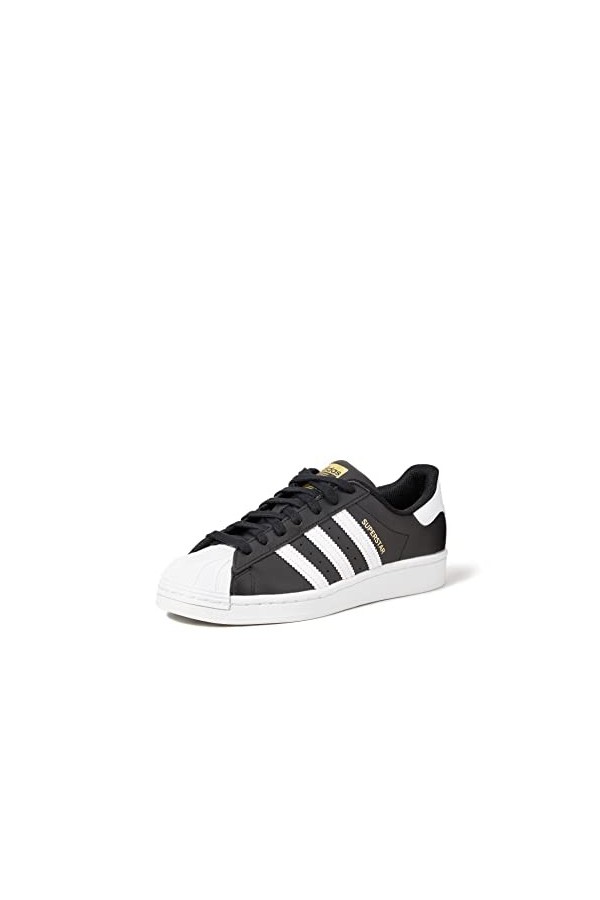 adidas Femme Superstar Sneaker, Cloud White/Copper Metallic/Core Black, Numeric_40 EU