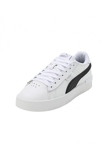 PUMA Jada Renew, Basket Femme, Puma Blanc Puma Noir Puma Argent, 38 EU