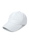 Su.B Casquette de Baseball - Casquette Ajustable - Chapeau de Soleil Femme - Tour de Tête 51-61 CM - Noir