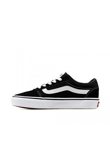 Vans Femme Ward Baskets, Suede/Canvas Black/White, 40 EU