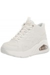 Skechers Femme Uno Hi-A/S If Basket, Blanc, 41 EU