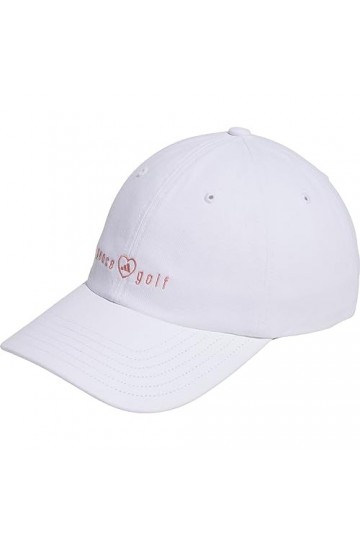 adidas Peace Golf Novelty Hat, blanc, Taille Unique