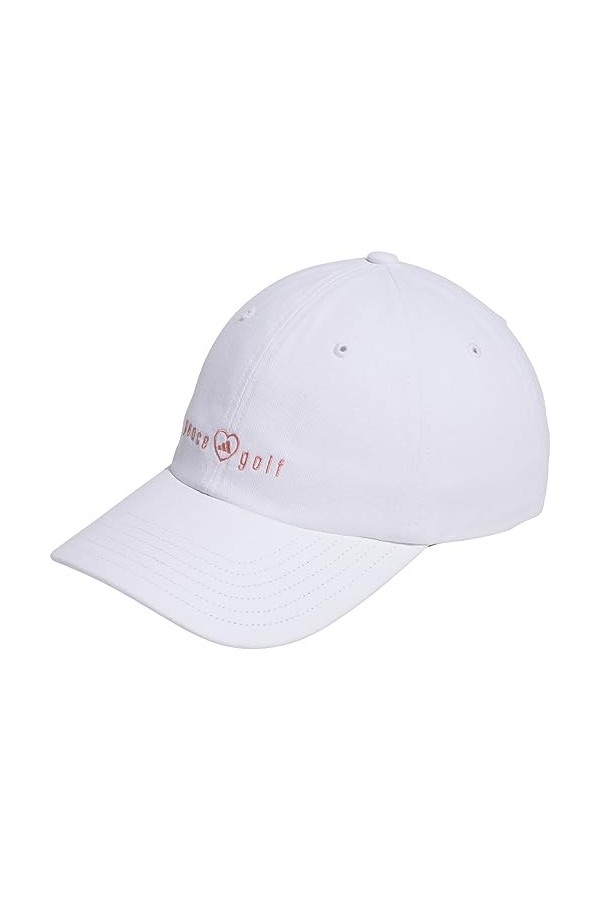 adidas Peace Golf Novelty Hat, blanc, Taille Unique