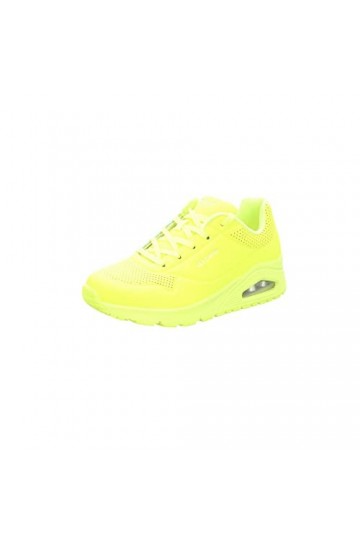 Skechers Uno-Night Shades, Baskets Femme, Rose, 39.5 EU