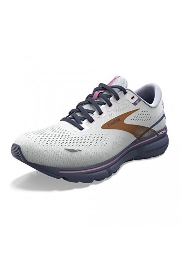 Brooks Baskets basses pour femme, Alliage/huître/violet, 9.5