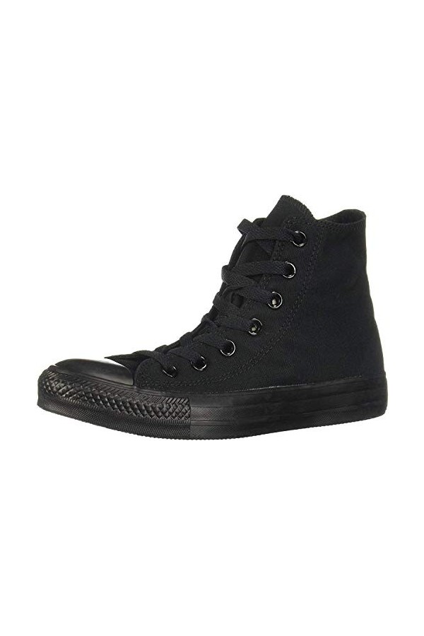 Converse Femme Chuck Taylor Ct Ox Leather Chaussures, Noir Mono, 41.5 EU