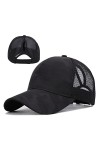 Casquette de Baseball Queue de Cheval en Maille, Casquette de Sport pour Femmes, Ajustable et Lavable, Casquette de Baseball 