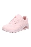 Skechers Femme Uno Frosty Kicks Basket, Rose, 40 EU