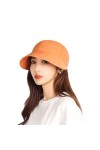 Casquette de Baseball Été Printemps Femmes Filles Chapeaux de Soleil en Coton Chapeaux de Seau Large Bord Protection UV Casqu