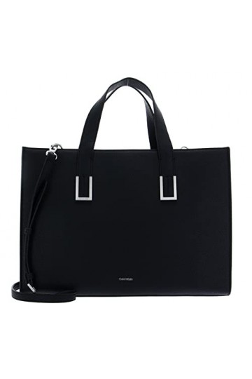 Calvin Klein CK MUST PLUS TOTE LG Noir Taille unique, ck noir, Taille unique, CK MUST PLUS TOTE LG