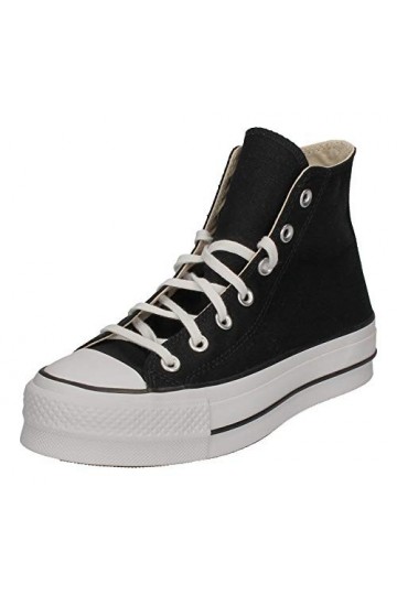 Converse Femme 560845c Baskets, Schwarz Black White White 001, 39.5 EU