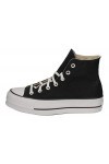 Converse Femme 560845c Baskets, Schwarz Black White White 001, 39.5 EU