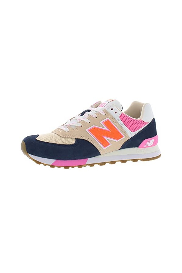 New Balance - 574 - WL574PH2 - Couleur: Beige-Rose - Pointure: 37 EU
