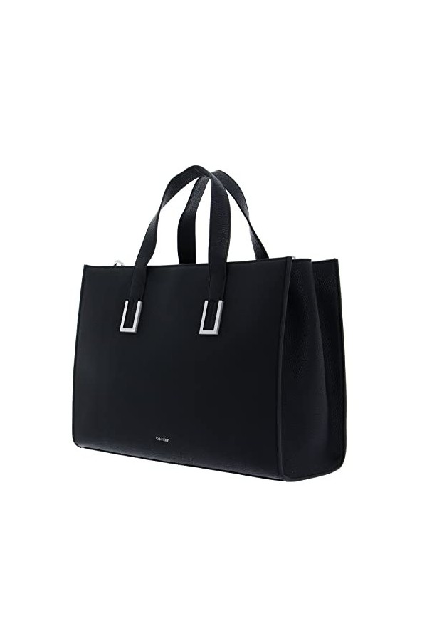 Calvin Klein CK MUST PLUS TOTE LG Noir Taille unique, ck noir, Taille unique, CK MUST PLUS TOTE LG