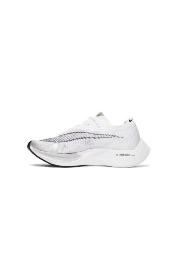 Nike ZoomX Vaporfly Next%2 pour femme, Blanc/Noir/Argent, 38.5 EU
