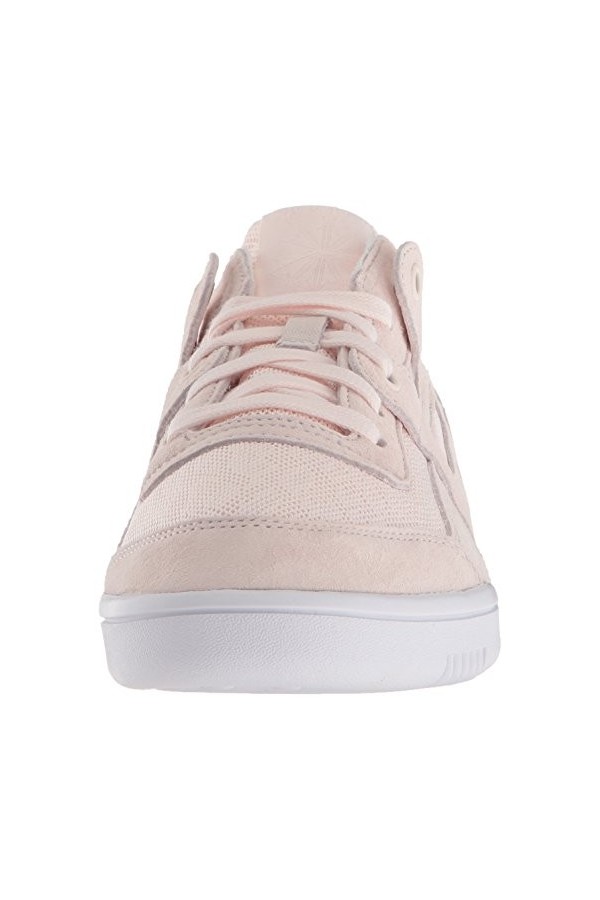 Reebok Womens W/O LO Plus Cold Pastel Sneaker, Pale Pink/White, 8.5 M US