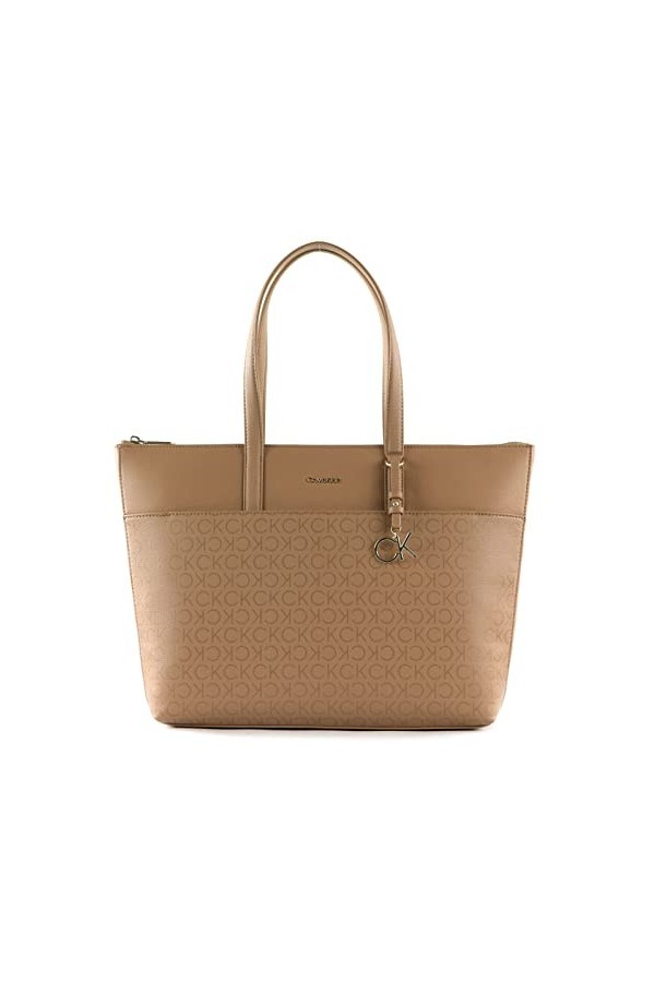 Calvin Klein CK Must Shopper Epi Mono Safari Canvas Mono