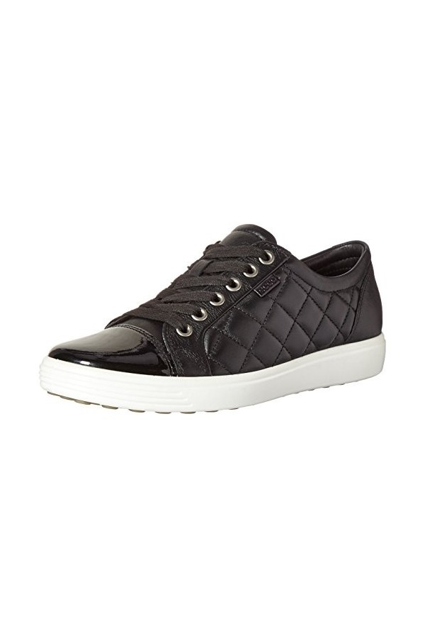 ECCO Baskets souples 7 pour femme, Glace violette/poudre, 10-10.5