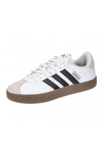adidas Femme VL Court 3.0 Low Basket, Cloud White/Core Black/Grey One, 40 2/3 EU