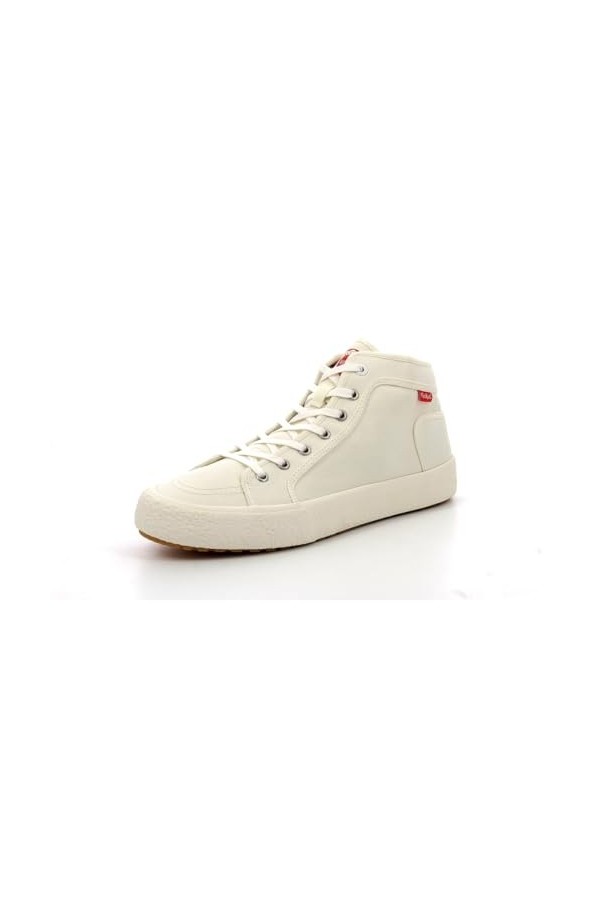 Kickers Femme ARVEILER Basket, Blanc, 39 EU