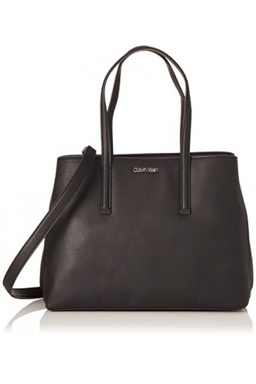 Calvin Klein CK MUST TOTE MD, noir, taille unique, Ck Noir, taille unique, CK MUST TOTE MD, Ck noir, Taglia unica, CK MUST TO