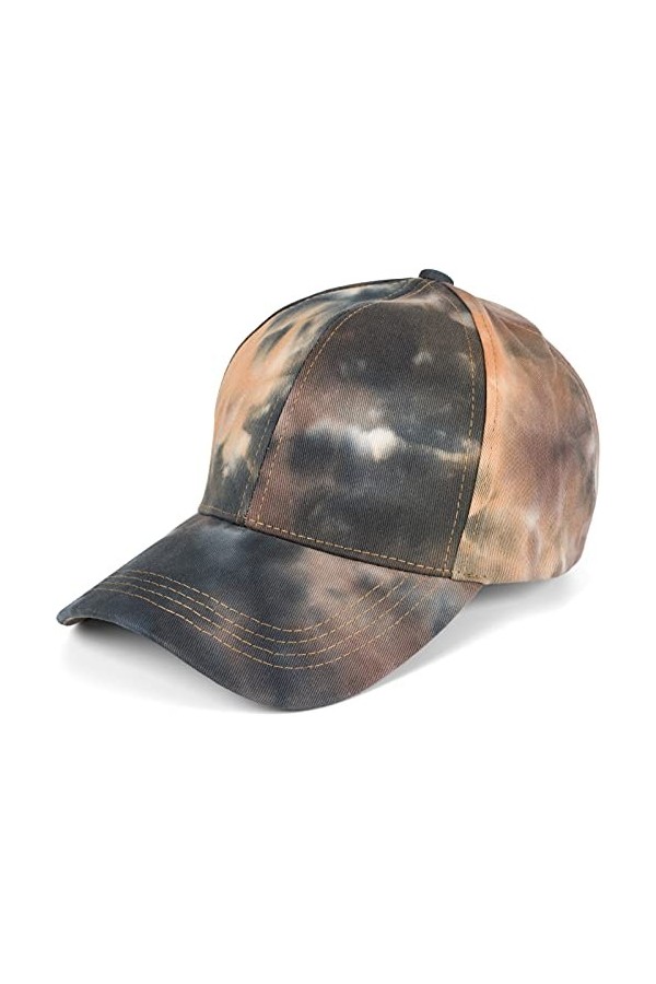 styleBREAKER Casquette de Baseball pour Femmes avec Motif Batik, Motif Unique, 6 Panneaux, Casquette de Baseball, réglable pa