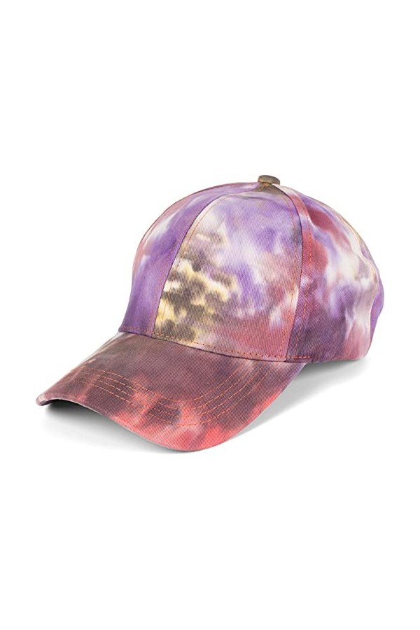 styleBREAKER Casquette de Baseball pour Femmes avec Motif Batik, Motif Unique, 6 Panneaux, Casquette de Baseball, réglable pa