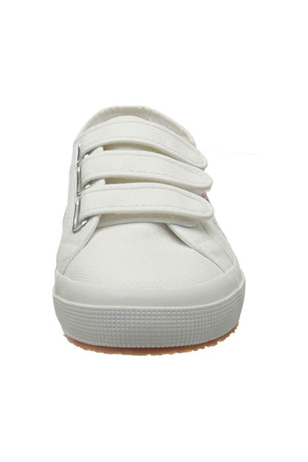 Superga Femme 2750-cot3strapu Chaussures de Gymnastique, Blanc White, 39.5 EU