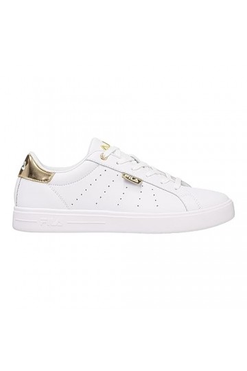 FILA Femme Lusso F WMN Basket, Or Blanc, 39 EU
