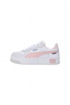 Puma Women Carina Street Sneakers, Puma White-Rose Dust-Feather Gray, 36 EU